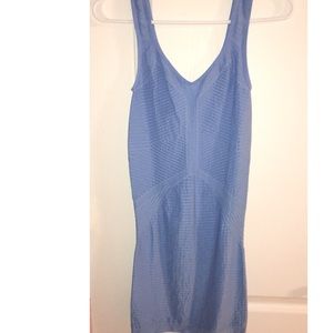 Royal blue Bebe bodycon dress